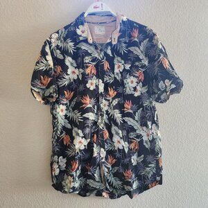 7 Diamonds Hawaiian Button-up - XL